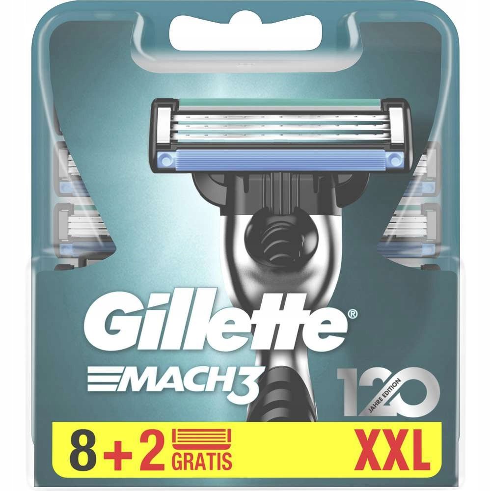 Gillette Mach 3 wkłady do golenia 10 sztuk | Sklep EMPIK.COM