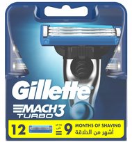 Gillette Mach3 Turbo wkłady 12 szt Gillette