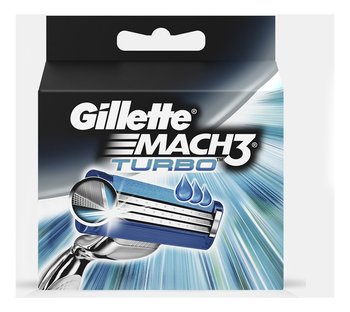 Gillette, Mach3 Turbo, wkłady do maszynki, 2 szt. - Gillette