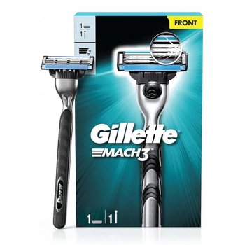 Gillette, Maszynka Do golenia Gillette, Mach3 Rączka + Ostrze - Gillette