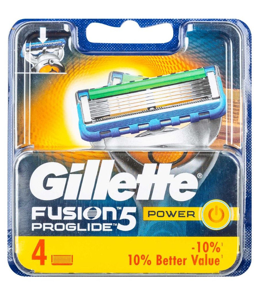 Фото - Бритва / лезо Gillette , Proglide Power, 4 wymienne wkłady 