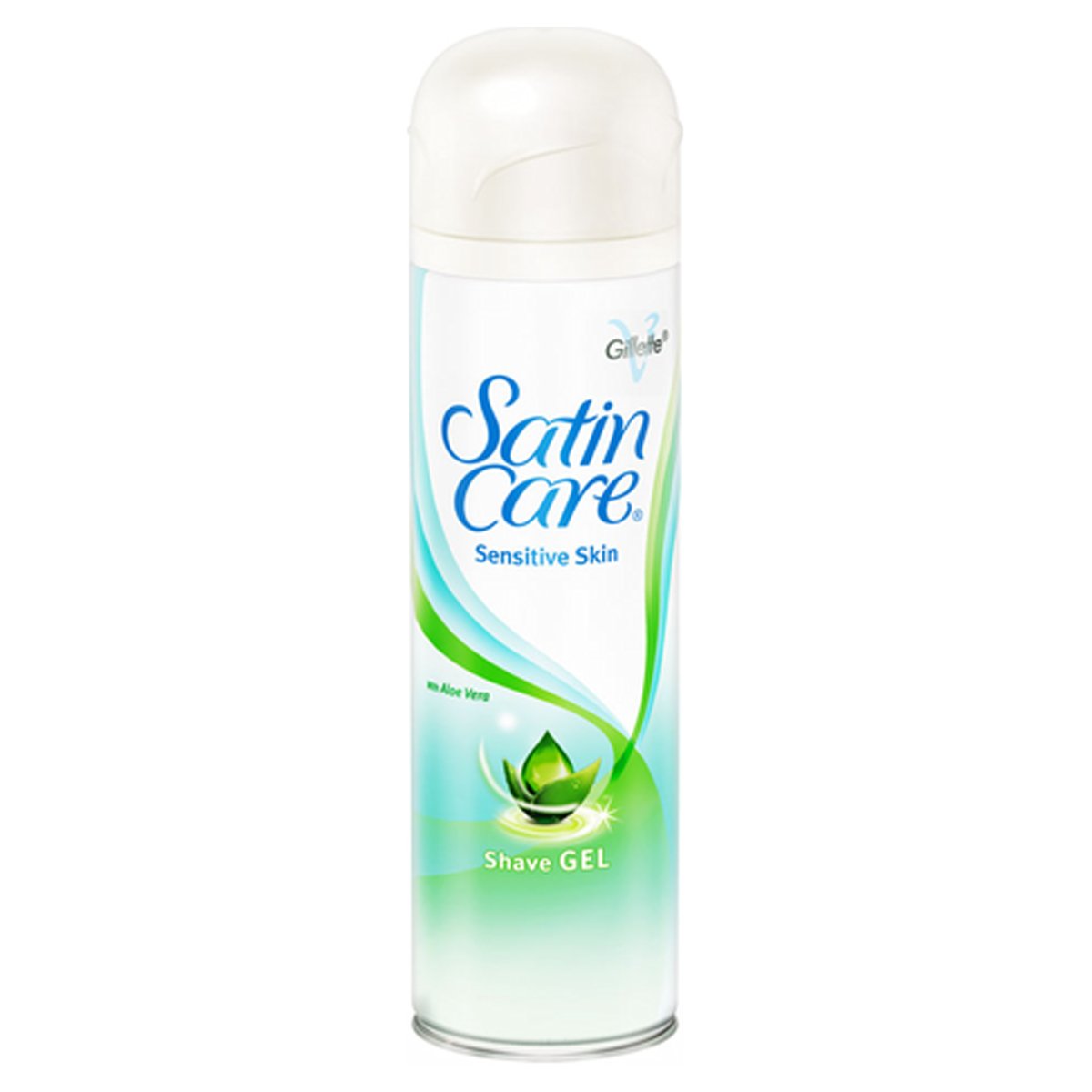Gillette, Satin Care Sensitive Skin, żel do golenia, 200 ml