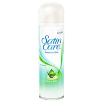Gillette, Satin Care Sensitive Skin, żel do golenia, 200 ml 