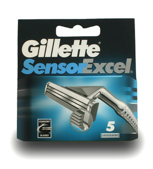 Gillette, Sensor Excel, wkłady do maszynki, 5 szt. - Gillette