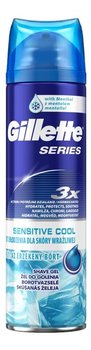 Gillette Series Sensitive Cool Żel do golenia 200ml - Gillette