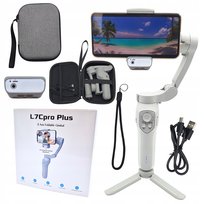 GIMBAL do Telefonu L7C 3 osiowy STABILIZATOR IPHONE SAMSUNG android ios PRO