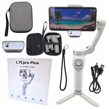 GIMBAL do Telefonu L7C 3 osiowy STABILIZATOR IPHONE SAMSUNG android ios PRO - Inny producent