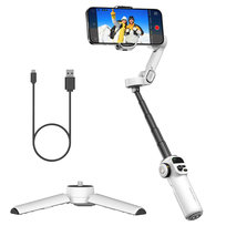 Gimbal Ręczny Selfiestick Statyw Aochuan X2 Do Smartfonów Biały