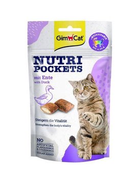 Gimcat Nutri Pockets 60g Kaczka&Multivit - GIMBORN