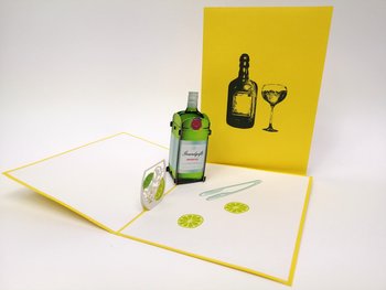 Gin Tonic Kartka 3d Urodziny 18-stka Prezent WOW - GrandGift