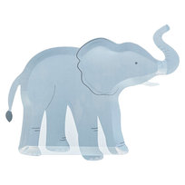 Gingerray talerzyki papierowe Elephant Paper Plates