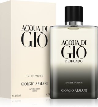 Giorgio Armani, Acqua di Gio Pour Homme, woda perfumowana, 200 ml - Giorgio Armani