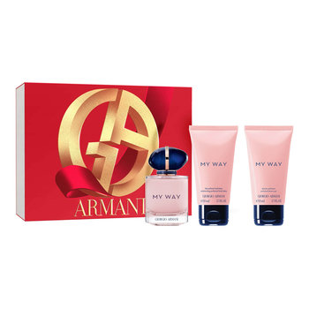 Giorgio Armani My Way zestaw - woda perfumowana  50 ml + balsam do ciała  50 ml + żel pod prysznic  50 ml 1 - Giorgio Armani