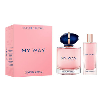 Giorgio Armani, My Way, Zestaw, Woda Perfumowana 90 ml + Woda Perfumowana 15 ml - Giorgio Armani
