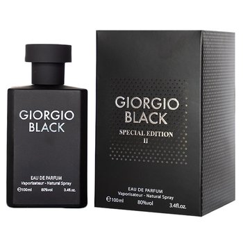 Giorgio, Black Special Edition II For Men, woda perfumowana, 100 ml - Giorgio