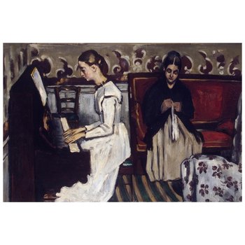 Girl At The Piano - Paul Cézanne 60x90 - Legendarte