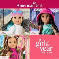 Girl of the Year Anthem American Girl, Mattel