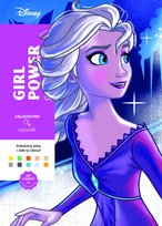 Girl power. Kolorowanka antystresowa Disney. Zagadkowe rysunki