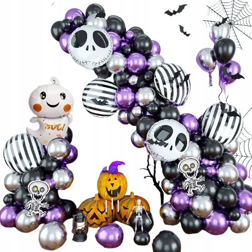Фото - Інтерактивні іграшки MEGA Girlanda balony, Halloween, Zestaw na impręzę bal lub urodziny  jakość 