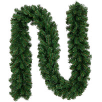Girlanda Choinkowa Zielona 280cm Sztuczna Łańcuch ISO TRADE