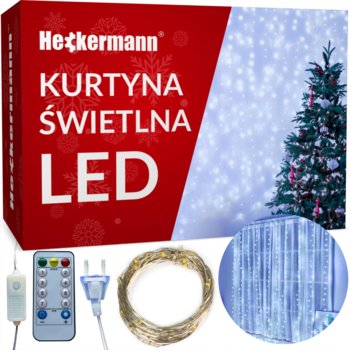 Girlanda LED Heckermann YS-0003 3x3m 300LED Cool - Heckermann