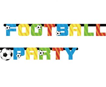 Girlanda papierowa, Piłka Nożna - Football Party, 160  cm - GoDan