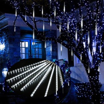 Girlanda świetlna LED Meteor Shower 30 cm - SDLOGAL - Dekoracja świąteczna - Neutralna biel - Inna producent