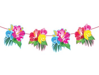 Girlanda Tropikalne Kwiaty - 600 cm - Folat