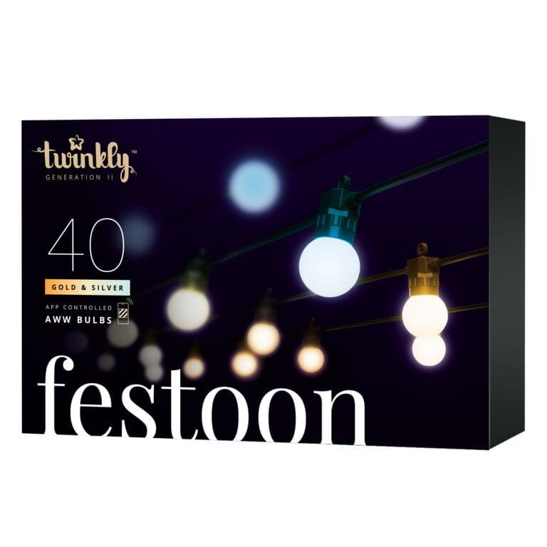 Girlanda Twinkly Festoon Lights 40 Aww Led 20 M, Sterowana Aplikacją ...