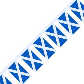 Girlanda z flagą Szkocji 50 sztuk 14x21cm - Inny producent (majster PL)