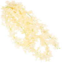 Girlanda Z Kwiatów 2m Krem KR318B