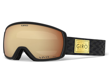 Giro, Gogle zimowe, Facet black gold shimmer (szyba VIVID COPPER 18% S3) (DWZ) - GIRO