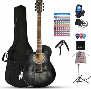 Gitara Akustyczna Z Drewna Lipowego + Zestaw Akcesoriów Do Gitary - Inny producent