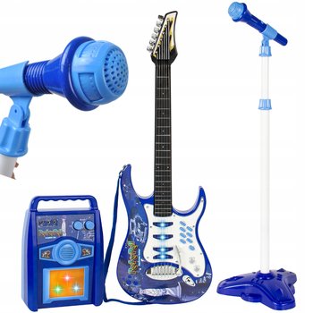 Gitara Dla Dzieci Elektryczna Wzmacniacz Mikrofon Z337N - elektrostator
