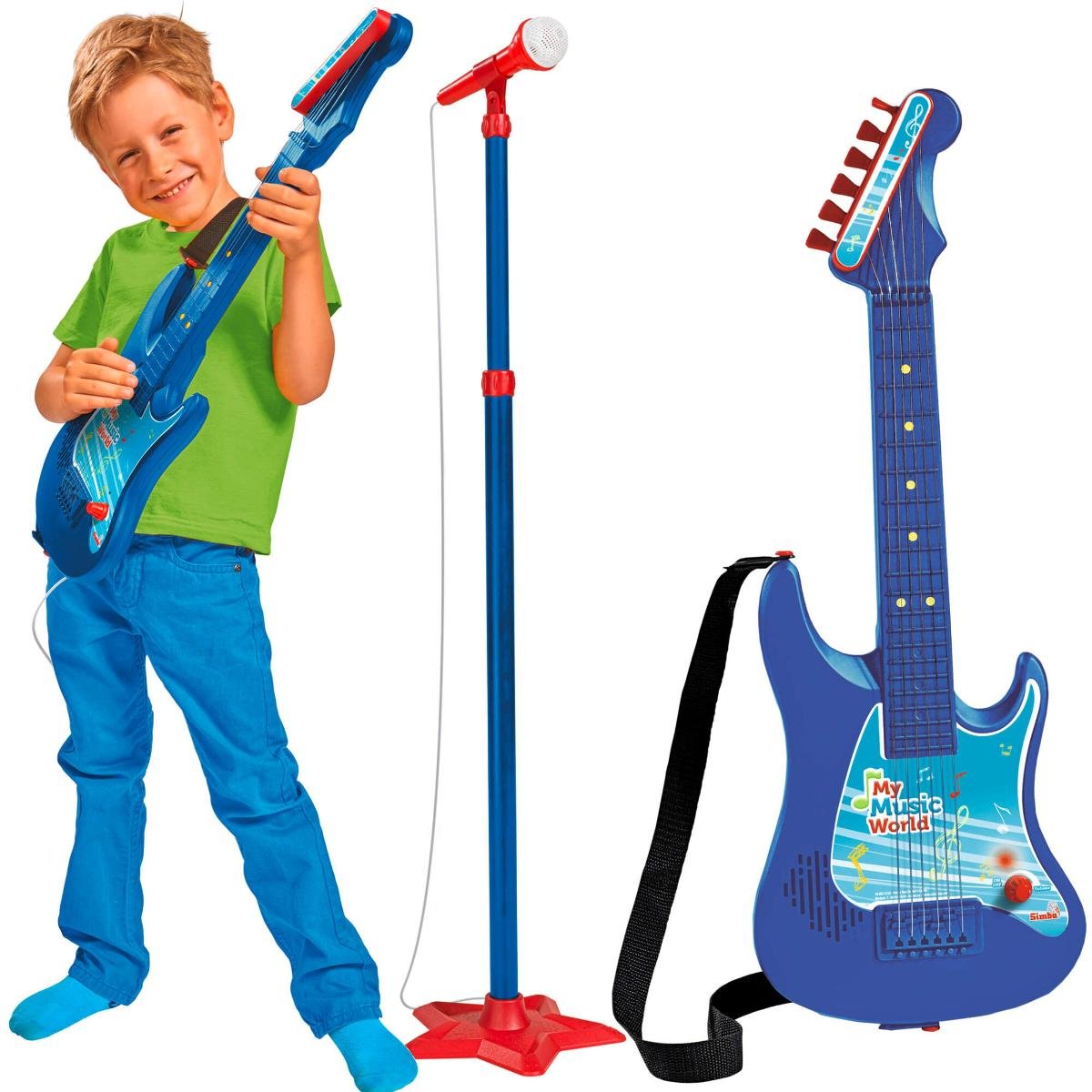 Gitara dla dzieci z mikrofonem, Simba, My Music World