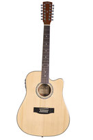 Gitara e-akustyczna  D-200CE-12NT Harley Benton