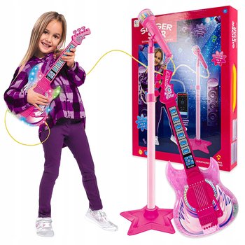 Gitara elektryczna dla dzieci z mikrofonem, AIG - AIG