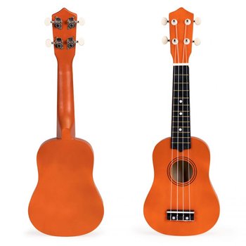 Gitara ukulele dla dzieci drewniana 4 struny nylonowe - Ecotoys