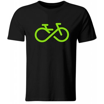GiTees, Koszulka Bike Forever. Koszulka na Prezent dla Rowerzysty, rozmiar L - GiTees