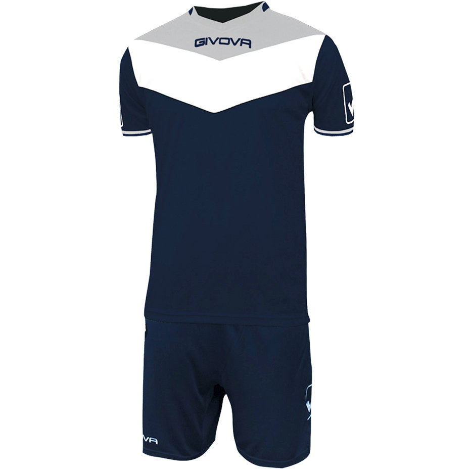 Givova Givova Kit Campo, Komplet granatowo-szary, KITC53 0427