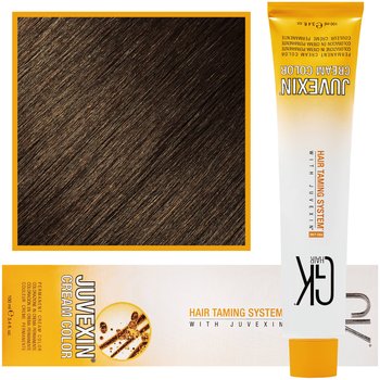 GkHair Global Keratin Juvexin, Farba do włosów z keratyną, 6 Ciemny Blond, 100ml - Global Keratin
