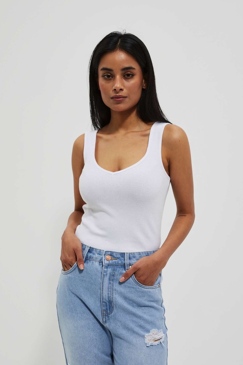 Gładki top-S - Moodo | Moda Sklep EMPIK.COM