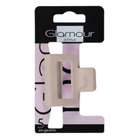 Glamour Klamra do włosów średnia Beżowa Glamour