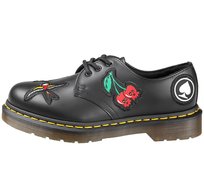 glany DR.MARTENS - DM 1461 PATCH BLACK SMOOTH (DM24435001)-36 Dr. Martens