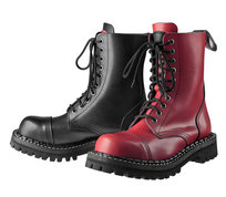 glany STEADY'S - 10 dziurek, BLACK/RED (STE/10/1/2) DWA KOLORY-40 Inna marka