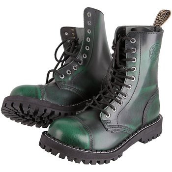 glany STEEL - GREEN / BLACK (10 dziurek)-37