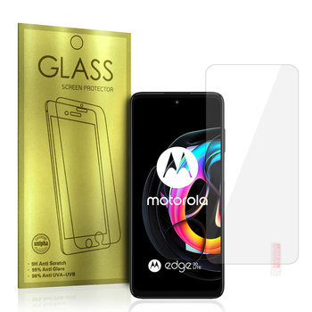 Glass Gold Hartowane szkło do MOTOROLA EDGE 20 LITE 5G - Inny producent