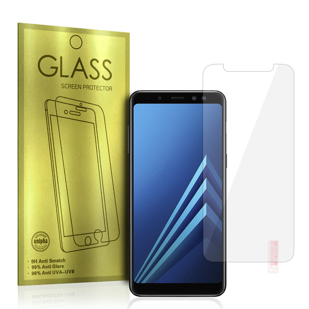 Glass Gold Hartowane szkło do SAMSUNG GALAXY A5 (2018) / A8 (2018 ...