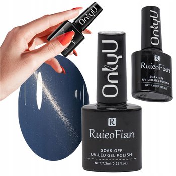 Gleboki Granatowy Hybrydowy Lakier Do Paznokci Z Polyskiem Lakier Uv /L152 - OnlyU