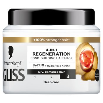 Gliss 4-in-1 Regeneration, Regenerująca maska, 400ml - Gliss